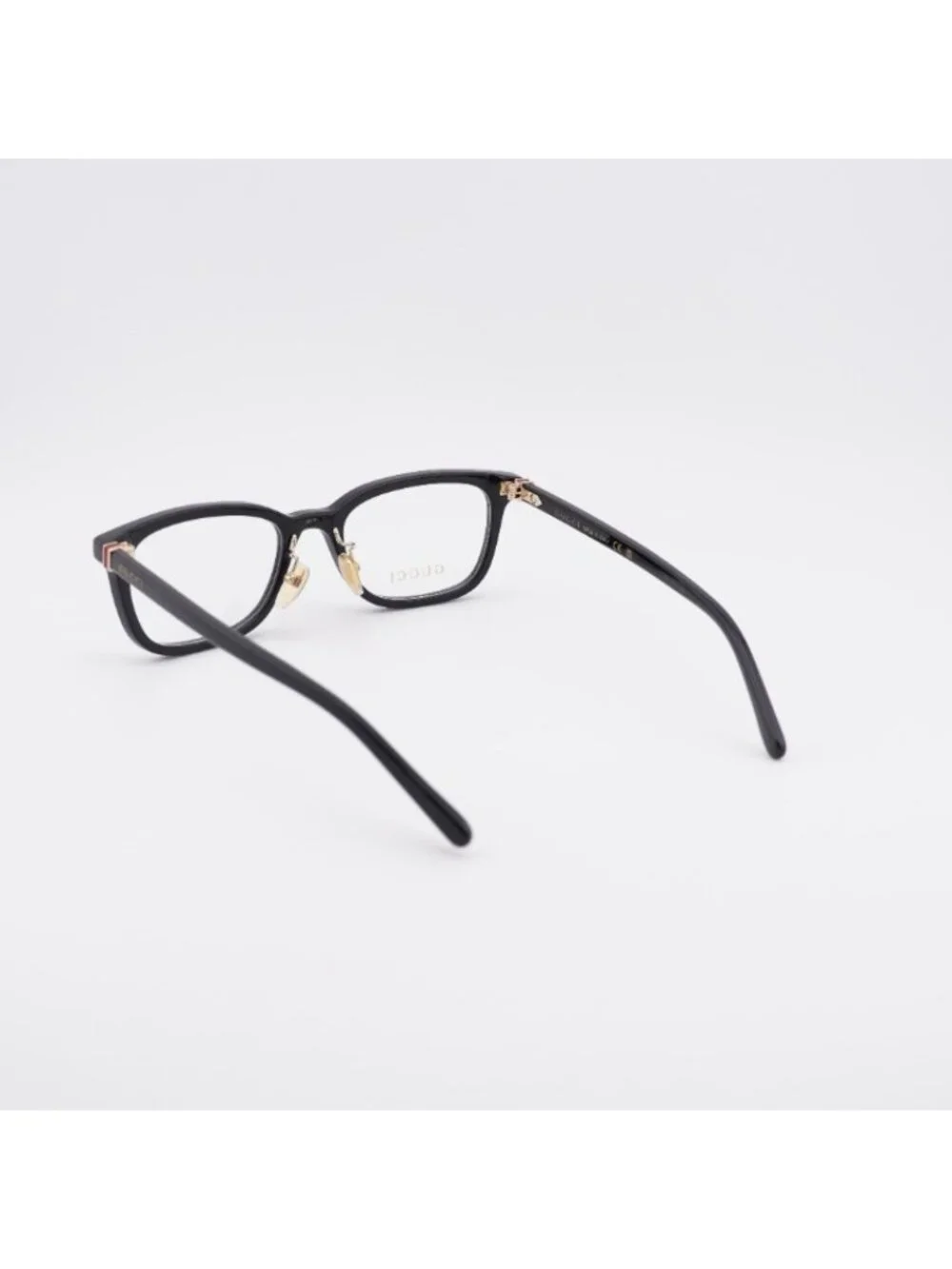 Gucci GG2002OJ 001 Eyeglasses Black 53mm Rectangle Frame